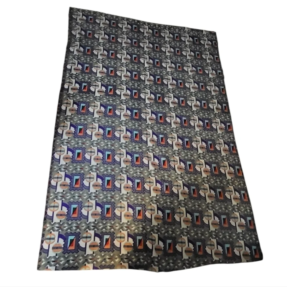 Native American Geometric Patterned Throw Blanket